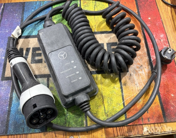 Зарядно адаптер Mercedes Type 2 електрически автомобил 