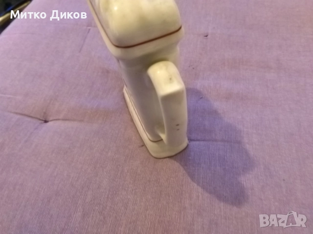 Бърдуче Хисаря 200млл Н-152мм и 150х57мм 1955г. винтидж от соца като ново, снимка 3 - Антикварни и старинни предмети - 52457398