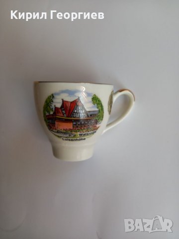 Колекционерска порцеланова чаша за кафе , снимка 2 - Чаши - 40054832