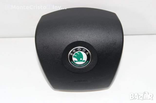 Airbag волан Skoda Roomster (2006-2010г.) Шкода Румстър / 5J0880201B / 5J0 880 201 B четирилъчев, снимка 2 - Части - 36010921