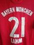 Bayern Munich Lahm Adidas оригинална футболна тениска фланелка Лаам Байерн Мюнхен , снимка 3