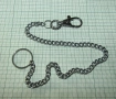 Верижка/кюстек за джобен часовник, или ключове, снимка 2