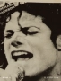 Винтидж снимка картичка на ПОП ИКОНАТА Michael Jackson рядка за КОЛЕКЦИЯ 51195, снимка 2