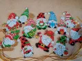 Диамантени коледни гномчета 12 броя, снимка 3