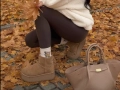 дамско велурено боти UGG , снимка 1