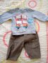Блузка и джинси, снимка 1 - Комплекти за бебе - 34154911