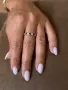 Златен пръстен с диаманти и рубини 14 k 585 gold diamonds rubies, снимка 6