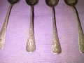  Малки немски лъжички 4 бр 150мм WMF Silver plated 12 , снимка 3
