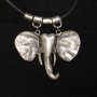Дамско Колие „Ликът на слона“, снимка 1 - Колиета, медальони, синджири - 35894472
