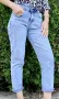 Нови бутикови дънки wide leg и mom jeans xs размер , снимка 2