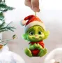 Гринч грийнч Grinch фигурка висулка акрил акрилна украса декорация коледна за елха и др, снимка 8