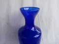 Винтидж ваза кобалт, снимка 2