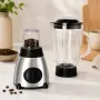 Стъклен блендер с чопър 2 в 1, 2200W, 5 скорости, стъклена кана, снимка 4