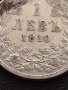 Сребърна монета 1 лев 1910г. КНЯЖЕСТВО БЪЛГАРИЯ ФЕРДИНАНД ПЪРВИ ЗА КОЛЕКЦИОНЕРИ 38578, снимка 5