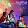 Хексагонални LED Панели MeRGBW-Home (8 броя) – Смарт Стенно Осветление за Гейминг и Декор, снимка 6