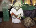 Учителя Йода в отлична форма и облекло подходяща за подарък фигурка , снимка 2