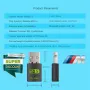2 в 1 USB WiFi Bluetooth 5.0 адаптер 600 Mbps Dual Band 2.4/5Ghz Безжичен мрежов приемник Wi-Fi , снимка 10