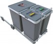 ELLETIPI Ecofil PF01 34B1 Кош за разделяне на отпадъци, разтегателен за основа, пластмаса и метал, снимка 2