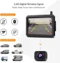 Комплект камера за заден ход с монитор K7PRO, HD монитор 5 инча, нощно виждане, снимка 6