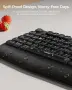 Комплект безжична Bluetooth клавиатура и мишка seenda COE200, QWERTY UK, снимка 8
