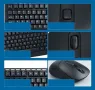 Безжични 2,4GHz wireless клавиатура и оптична мишка KMT4, снимка 2