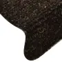 vidaXL Изтривалки за стълби, самозалепващи се, 30 бр., 65x21x4 см, тъмнокафяви, полукръгли, големи, снимка 6