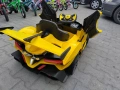 DC Акумулаторна кола 4x4 FLASH жълт, снимка 9