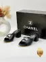Chanel Дамски Чехли На Дебел Ток Шанел - Различни Цветове Код SEM-544, снимка 7