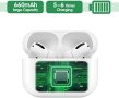 Нов Калъф за безжично зареждане за салушалки Airpods Pro 1 660mAh батерия, снимка 2