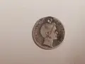 Гърция , крал ОТОН I , 1/2 ДРАХМА 1843 г . сребро , РЯДКА, снимка 1
