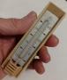Стар български живачен термометър от 60те години , снимка 7