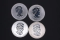 Кленов лист, Канада - серия Дивата природа - 4 х 1 oz / унция, инвестиционно сребро, снимка 2