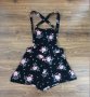 H&M Divided флорален летен къс гащеризон, снимка 2