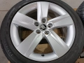Лети джанти 16ки 5х100 Skoda + летни гуми 215/45/16 Dunlop, снимка 4