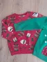 2 бр. коледни детски блузки, 6-7 годинки , снимка 3