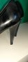 Черни обувки 39 номер с прозрачен ток Прозрачни токове , снимка 8