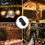 DSLebeen Festoon Lights, акумулаторна 5000mAh батерия, G40 LED стрингови светлини, 12 м, топло бяло, снимка 7