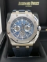 Audemars Piguet Royal Oak Offshore Chronograph 43mm Steel Blue Dial, снимка 12
