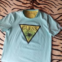 Мъжка тениска Guess, снимка 1 - Тениски - 42001318