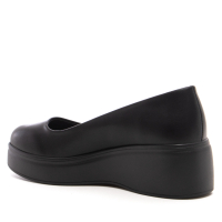 Черни дамски обувки на дебела подметка https://alba.bg/, снимка 2 - Дамски ежедневни обувки - 44746725