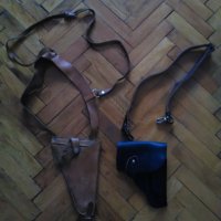 Кобури с презрамки, вътрешен носен под дреха и външен., снимка 9 - Антикварни и старинни предмети - 38814107