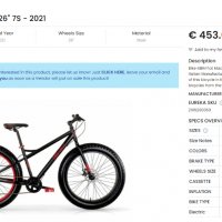 Италиански Fat Bike - MBM "Fat Machine", снимка 13 - Велосипеди - 39839556