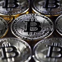 Биткойн монета / Bitcoin ( BTC ) - Silver, снимка 1 - Нумизматика и бонистика - 31223244