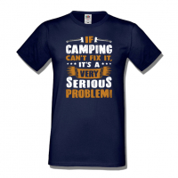 Мъжка тениска If Camping Can't Fix It,Къмпинг,Планина,Изненада,Подарък,Поход,Връх,Хижа,, снимка 10 - Тениски - 36352216