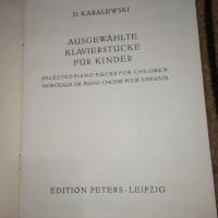 Ausgewählte Klavierstücke für Kinder - Dmitri Kabalewski, снимка 2 - Специализирана литература - 42370588