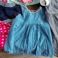 детски летен лот рокли, блузки и др. 80-86, снимка 5 - Бебешки рокли - 41696582