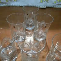 Кристални чаши за вода серия Зорница , снимка 6 - Антикварни и старинни предмети - 44465936