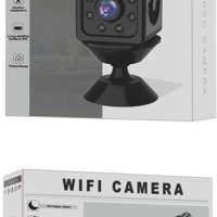 K13 безжична WiFi мини камера Hd 1080p нощно виждан, откриване на хора, откриване на движение, лесна, снимка 4 - Камери - 41725998