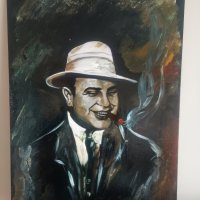 Картина Al Capone, снимка 1 - Картини - 41043734