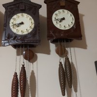 Работещ часовник с кукувица , снимка 4 - Антикварни и старинни предмети - 44341940
